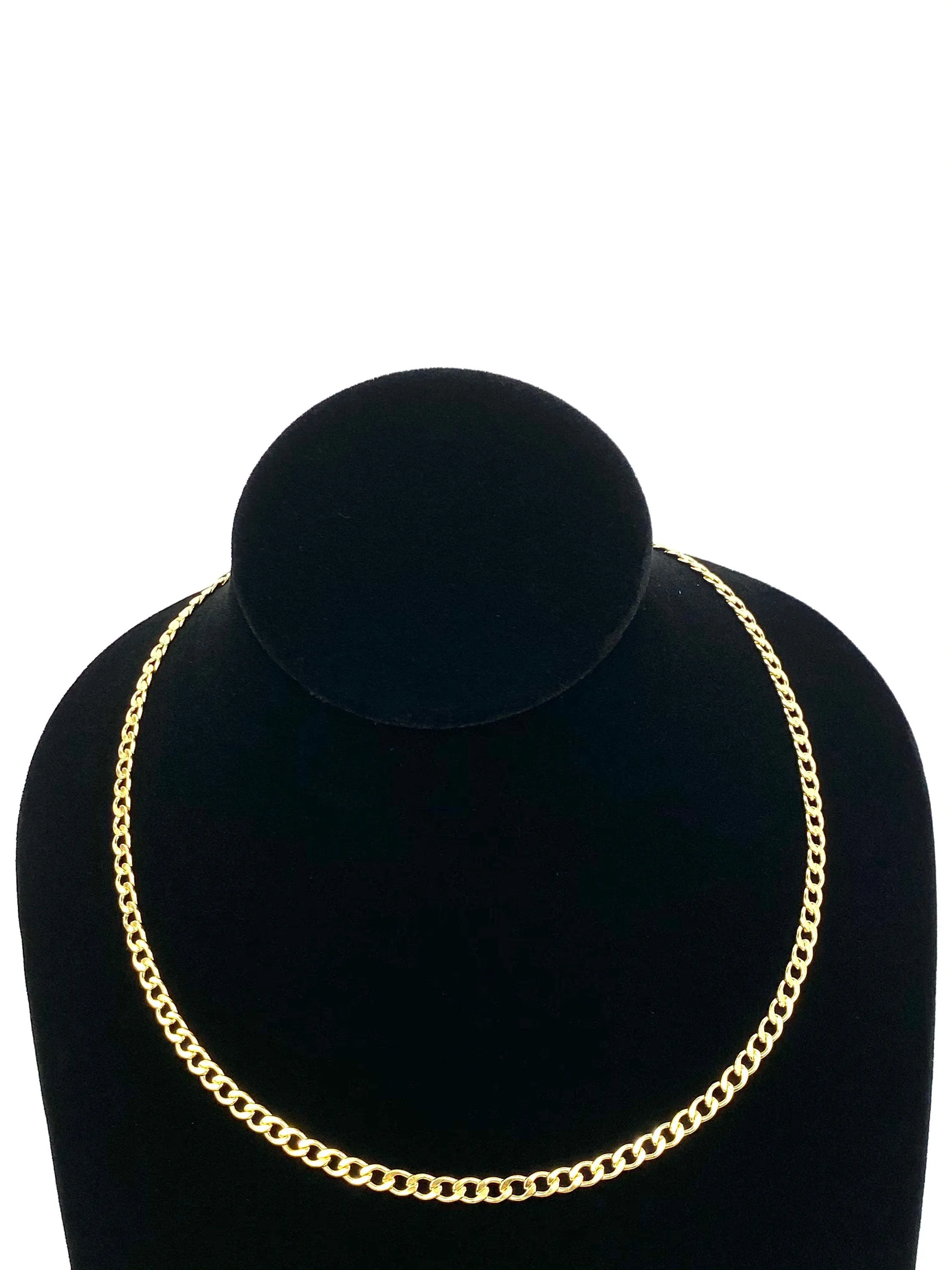 14KGF 18” 4.0mm Cuban Curb Chain, 14KGF, 14K Gold Filled, 14K Gold Fill, 14K Gold, Sku: S4007CHR-18