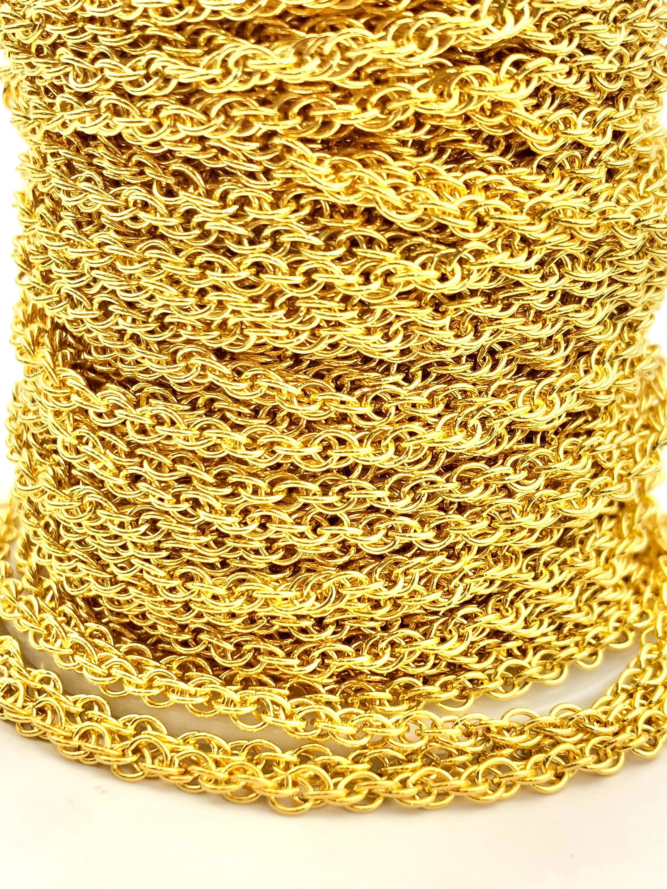 14KGF 1.9mm Double Rope Chain Sku#19R