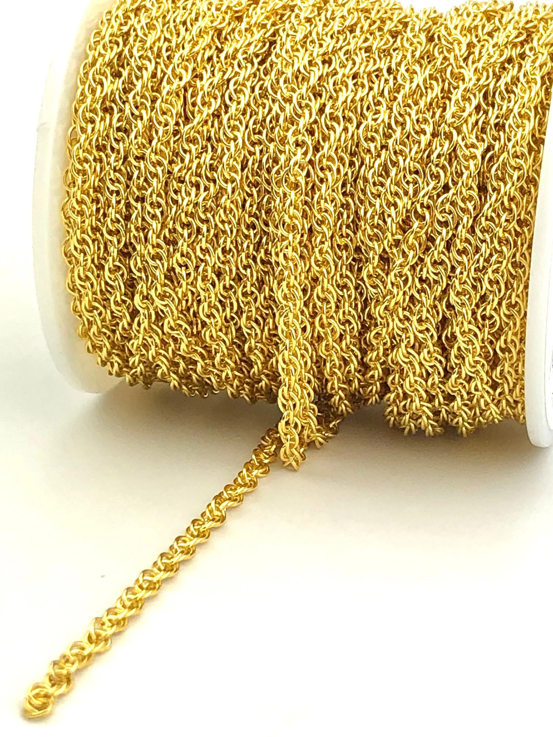 14KGF 1.9mm Double Rope Chain Sku#19R