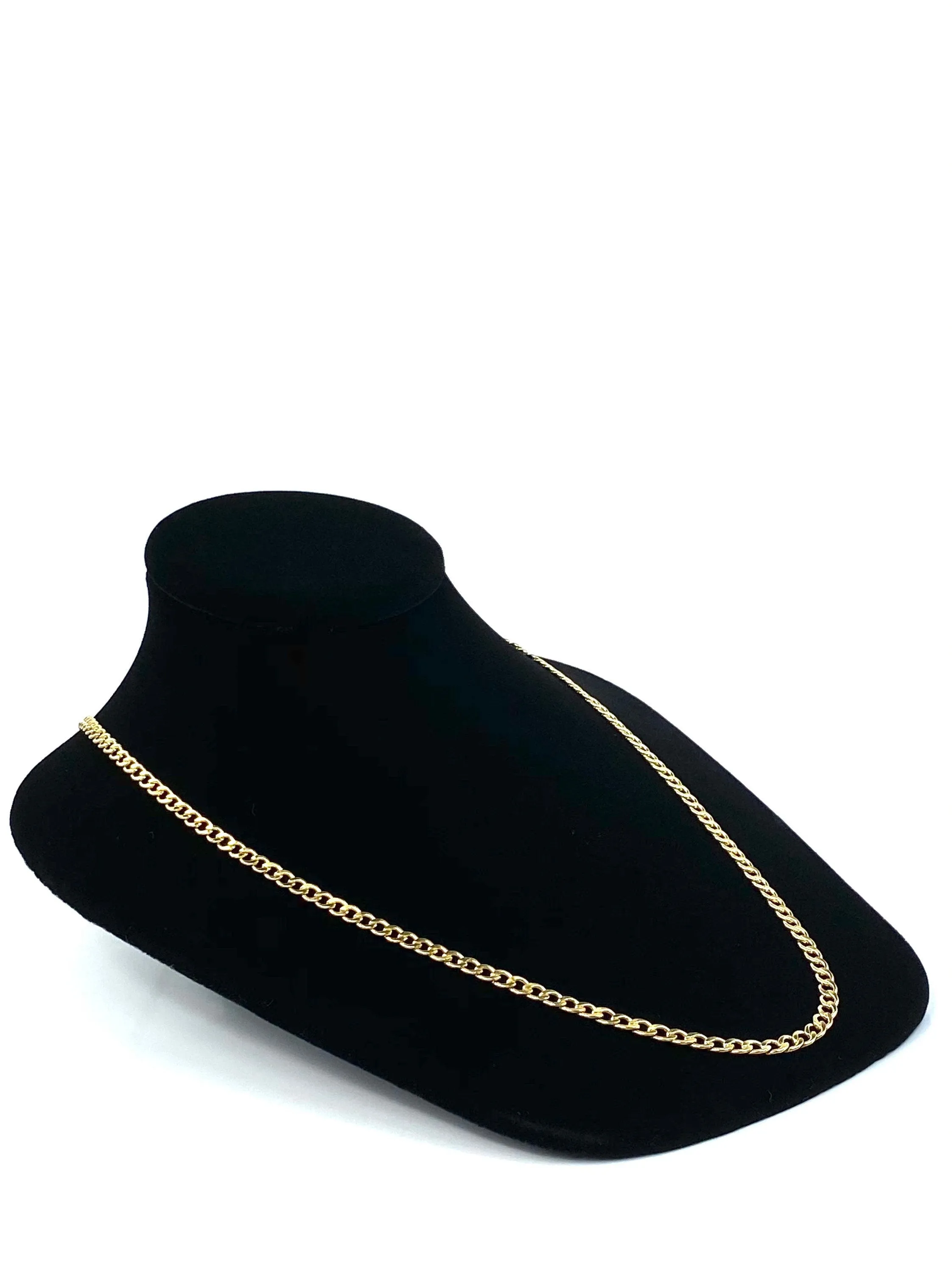 14KGF 20” 4.0mm Cuban Curb Chain, 14KGF, 14K Gold Filled, 14K Gold Fill, 14K Gold, Sku: S4007CHR-20