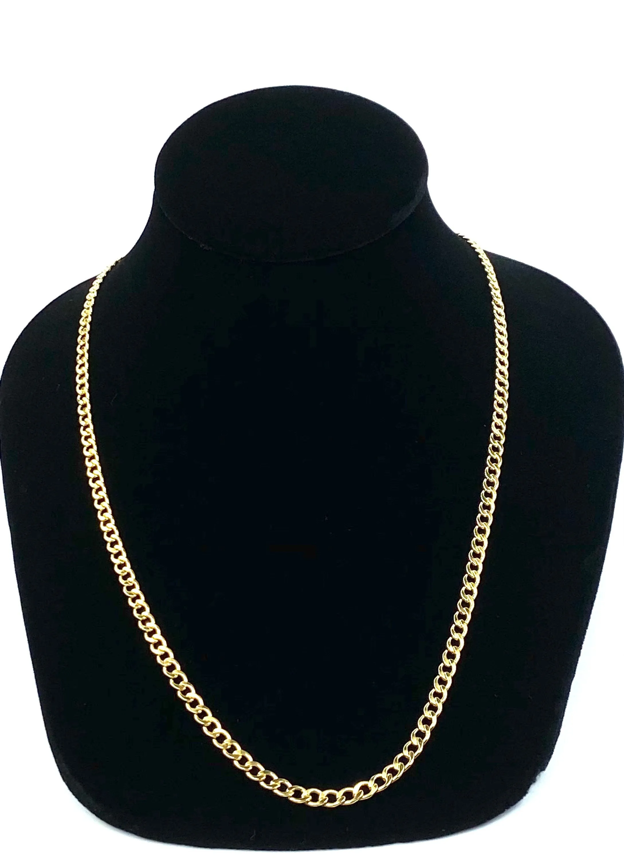 14KGF 20” 4.0mm Cuban Curb Chain, 14KGF, 14K Gold Filled, 14K Gold Fill, 14K Gold, Sku: S4007CHR-20