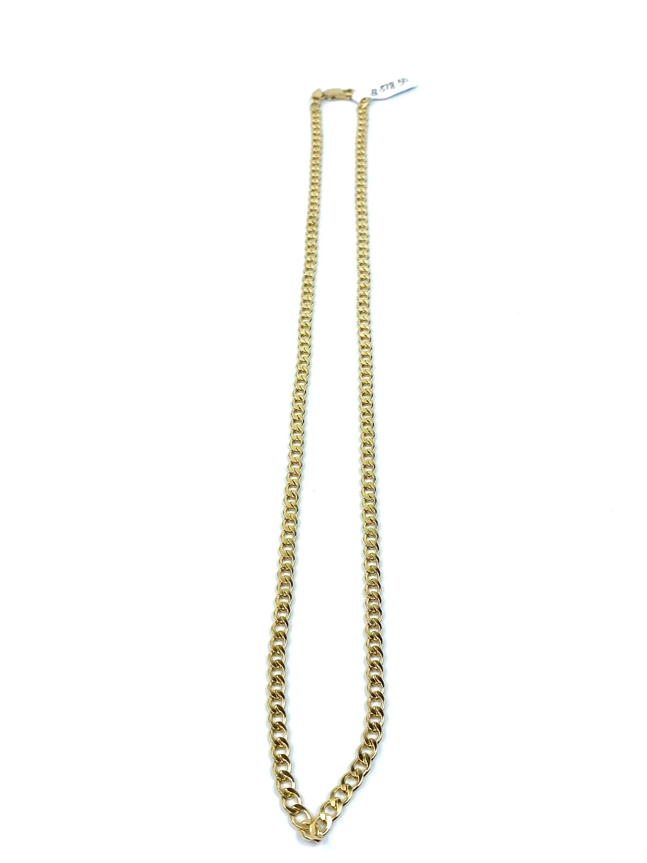 14KGF 20” 4.0mm Cuban Curb Chain, 14KGF, 14K Gold Filled, 14K Gold Fill, 14K Gold, Sku: S4007CHR-20