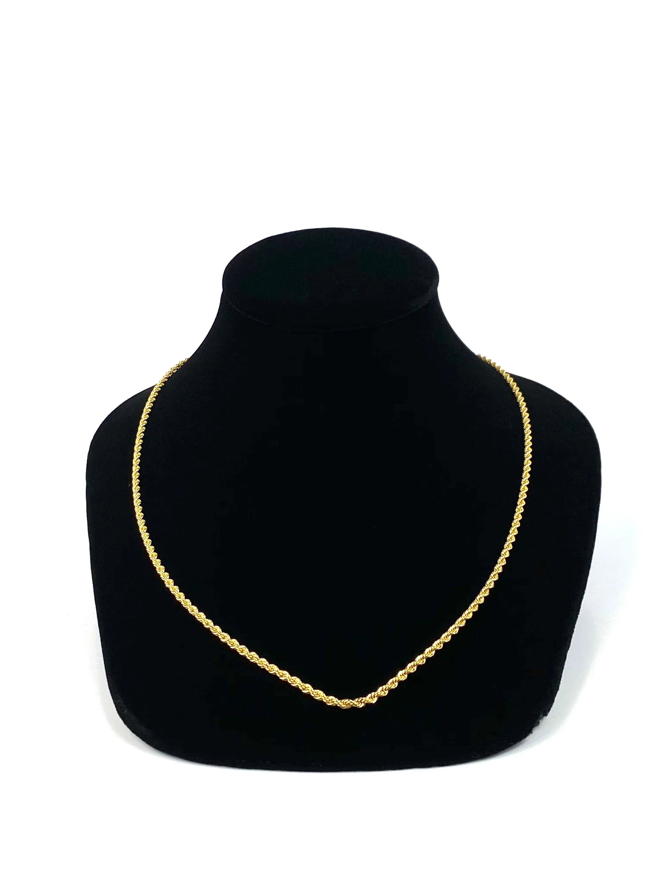14KGF 22” 2mm Rope Chain, 14KGF, 14K Gold Filled, 14K Gold Fill, Sku: RC14-1