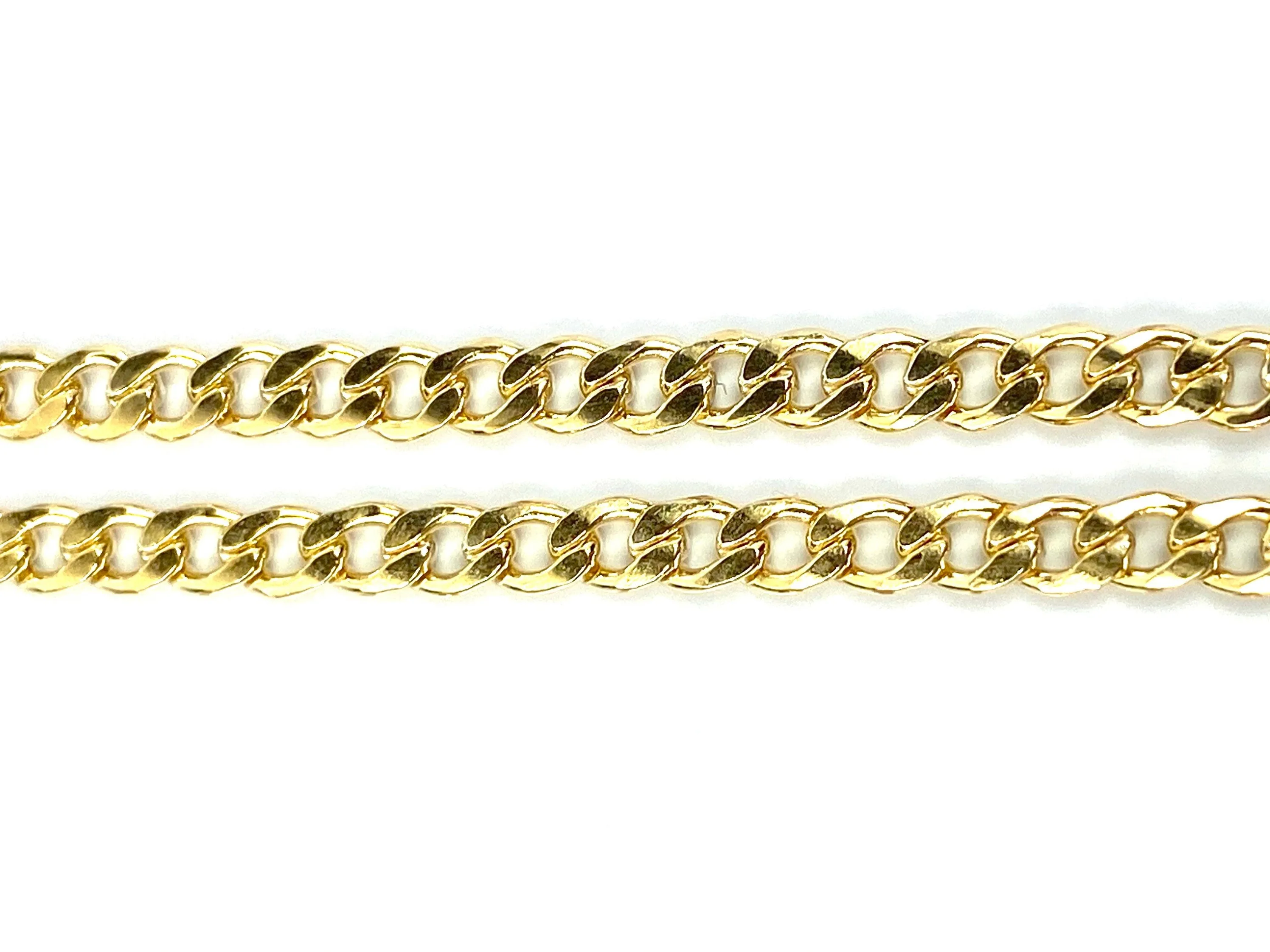 14KGF 24” 3.0mm Cuban Curb Chain, 14KGF, 14K Gold Filled, 14K Gold Fill, 14K Gold, Sku: S3309CHR-24