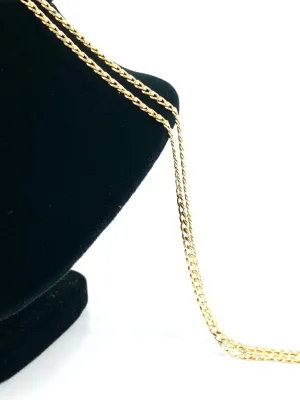14KGF 24” 3.0mm Cuban Curb Chain, 14KGF, 14K Gold Filled, 14K Gold Fill, 14K Gold, Sku: S3309CHR-24