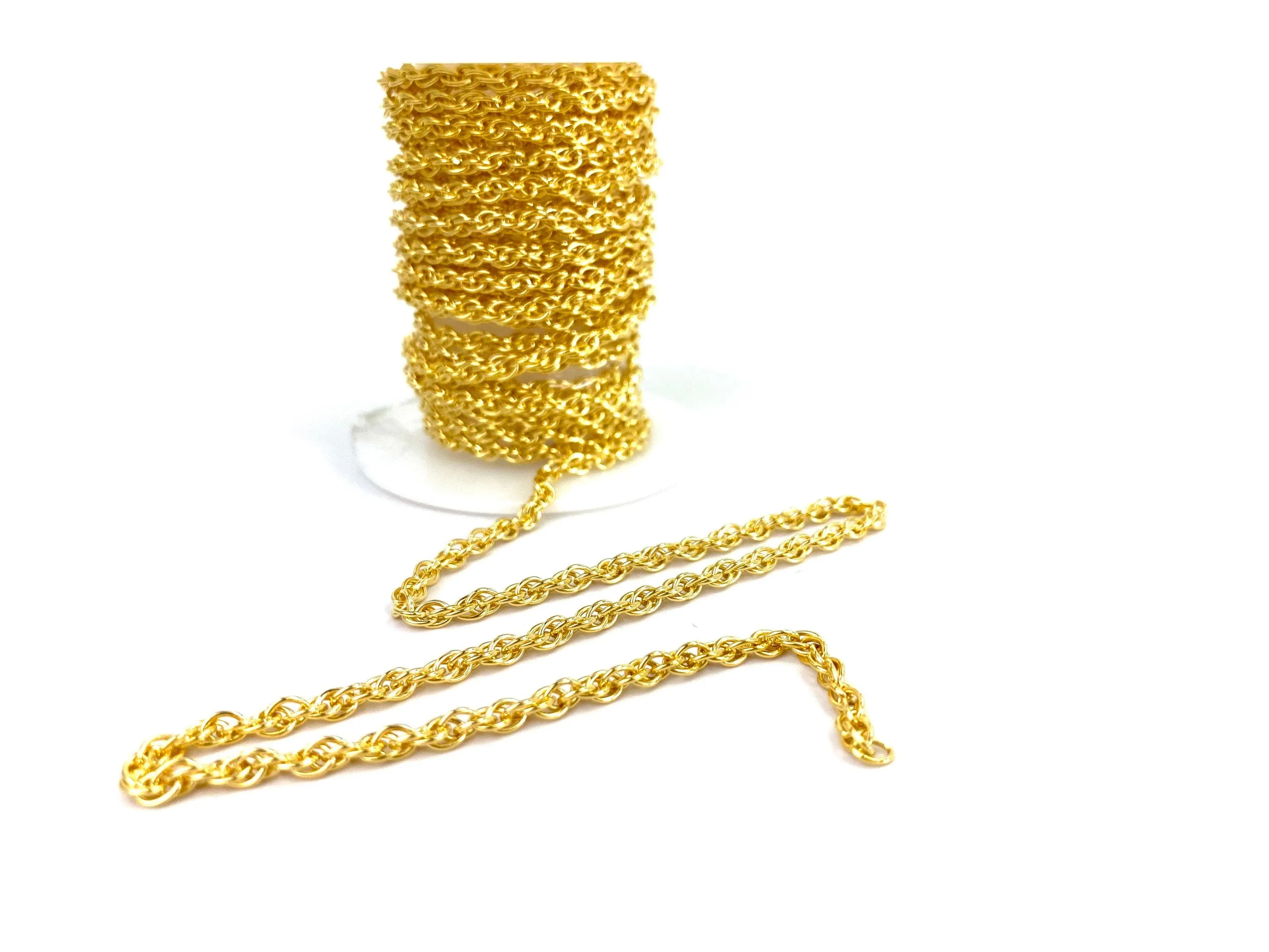 14KGF 2mm Rope Chain, 14KGF, 14K Gold Filled, 14K Gold Fill, 14K Gold, Sku: 25R