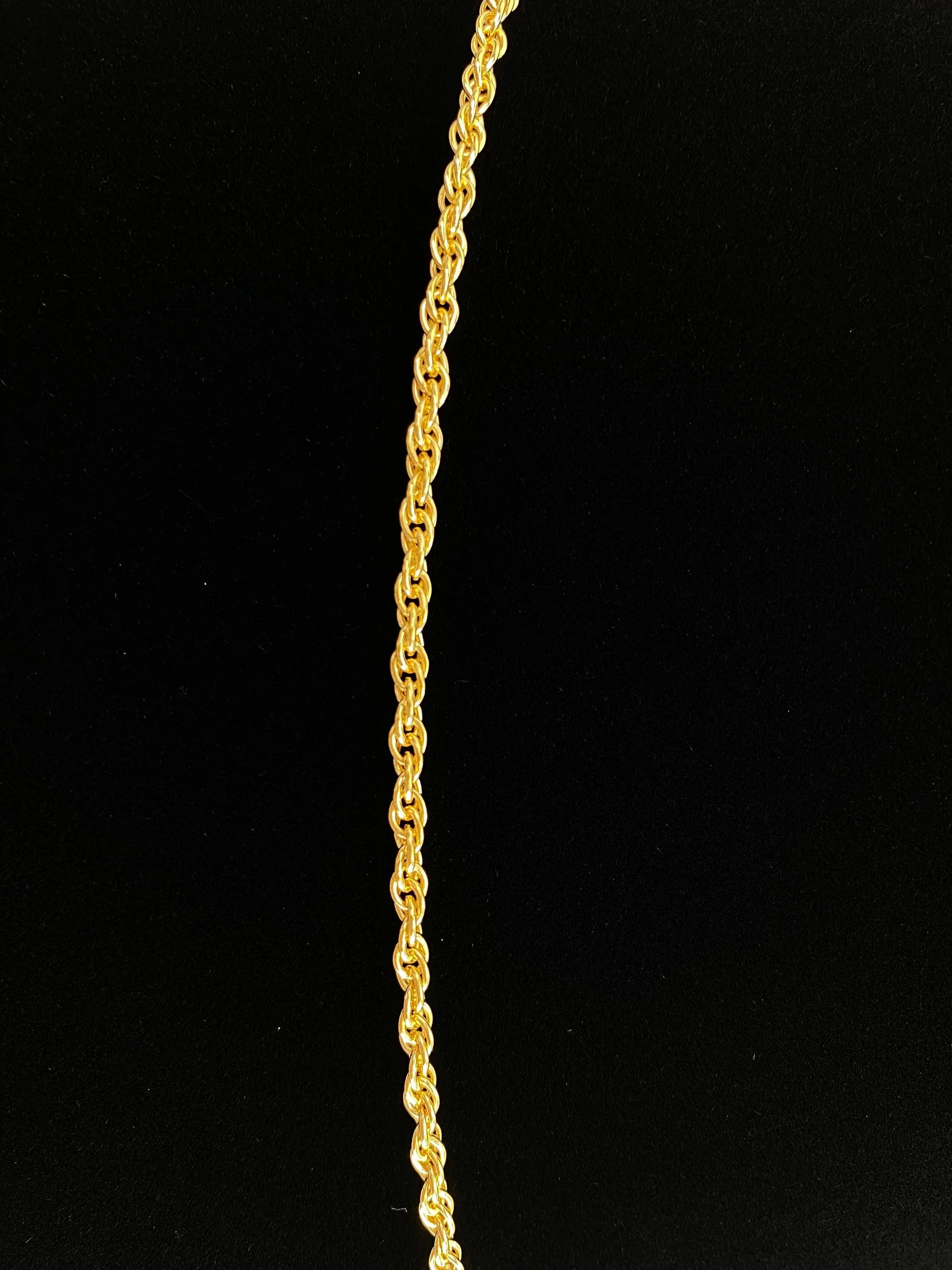 14KGF 2mm Rope Chain, 14KGF, 14K Gold Filled, 14K Gold Fill, 14K Gold, Sku: 25R