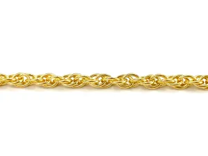 14KGF 2mm Rope Chain, 14KGF, 14K Gold Filled, 14K Gold Fill, 14K Gold, Sku: 25R