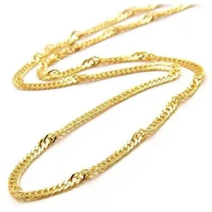 1.5mm Singapore Chain in Gold