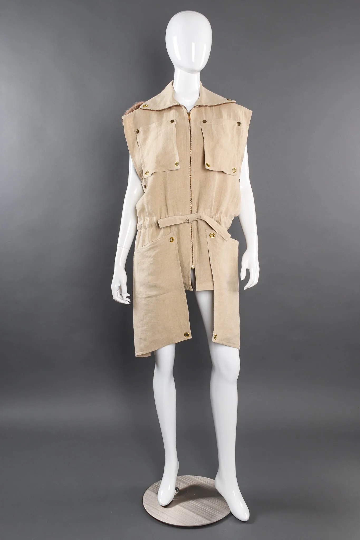 1981 Wolf Duster Linen Vest