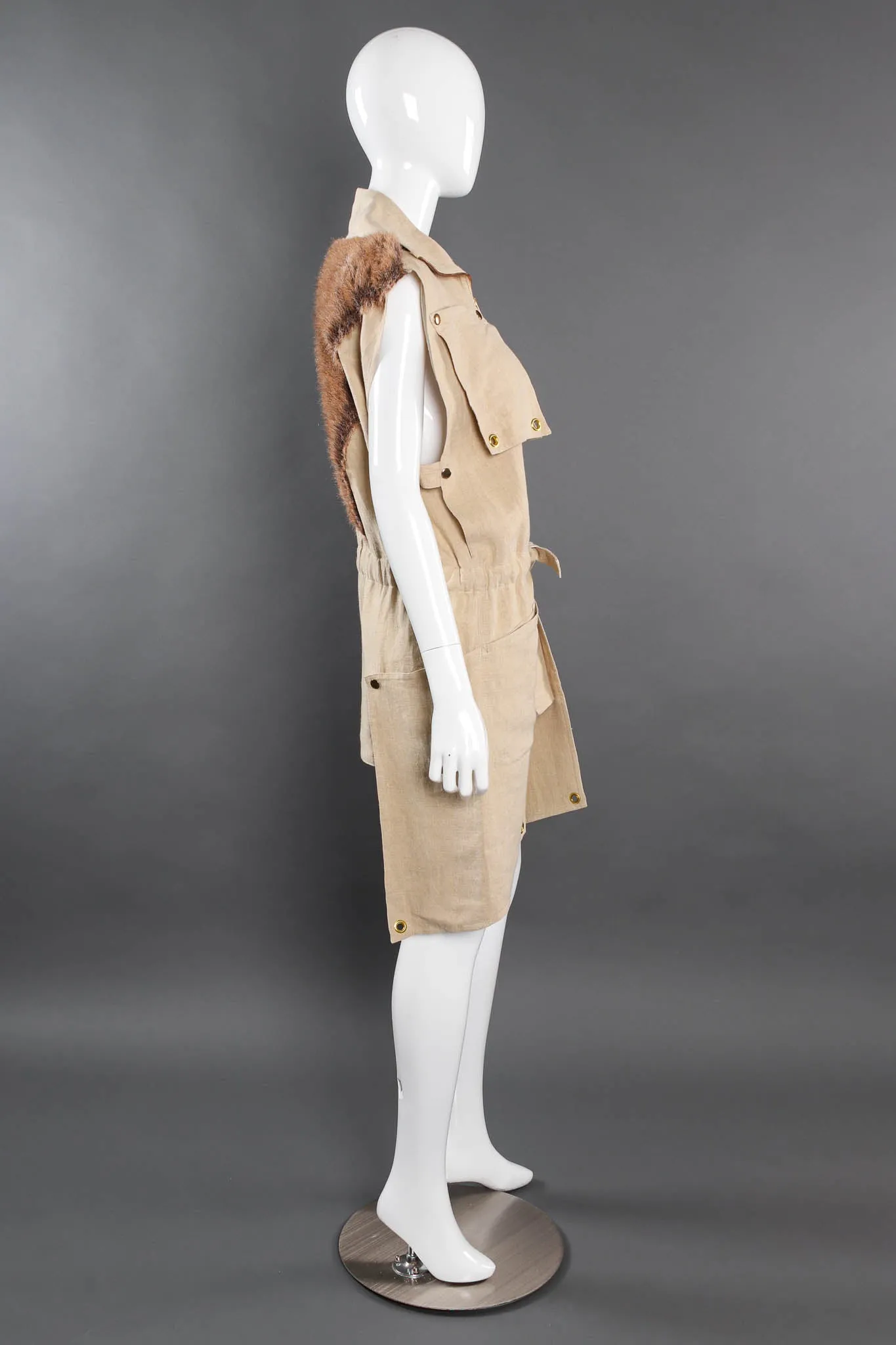 1981 Wolf Duster Linen Vest