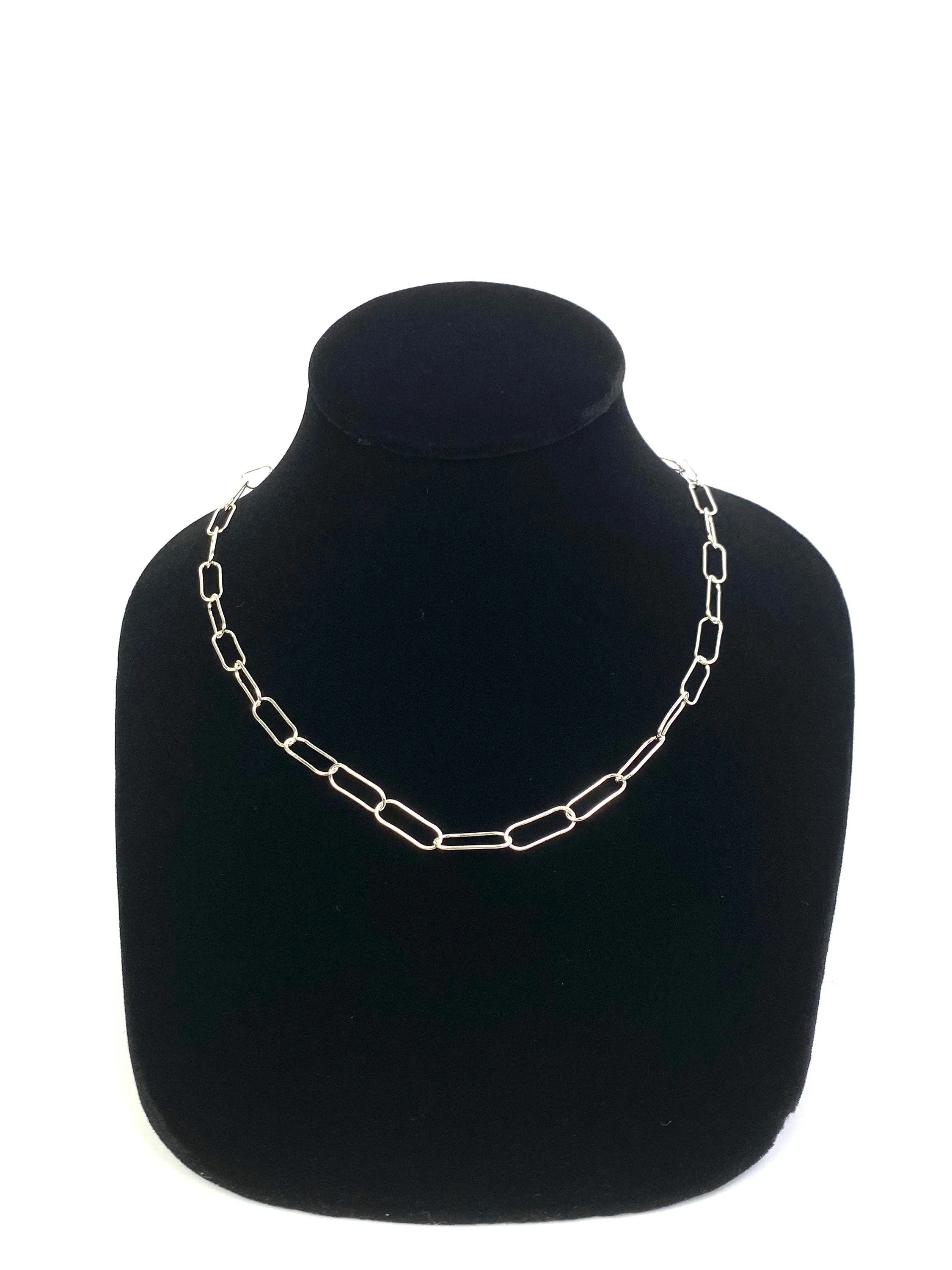 20” 5mm Sterling Silver Elongated Chain, Sku: SM768LC-20