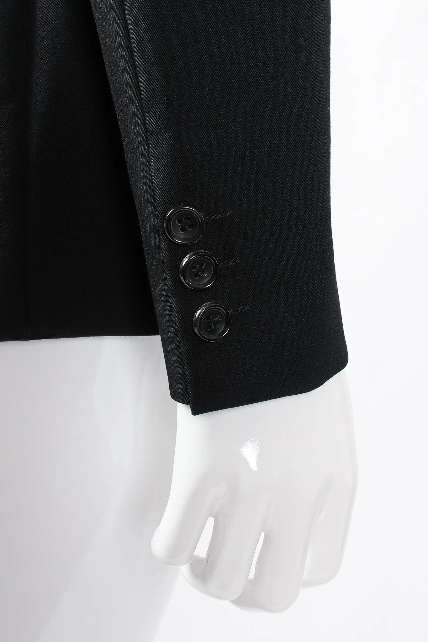2008 Ruffle Heart Cutout Jacket