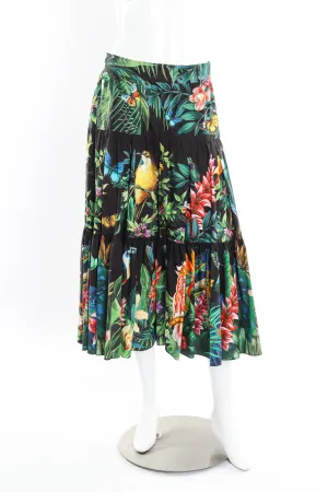 2020 S/S Tiered Jungle Skirt