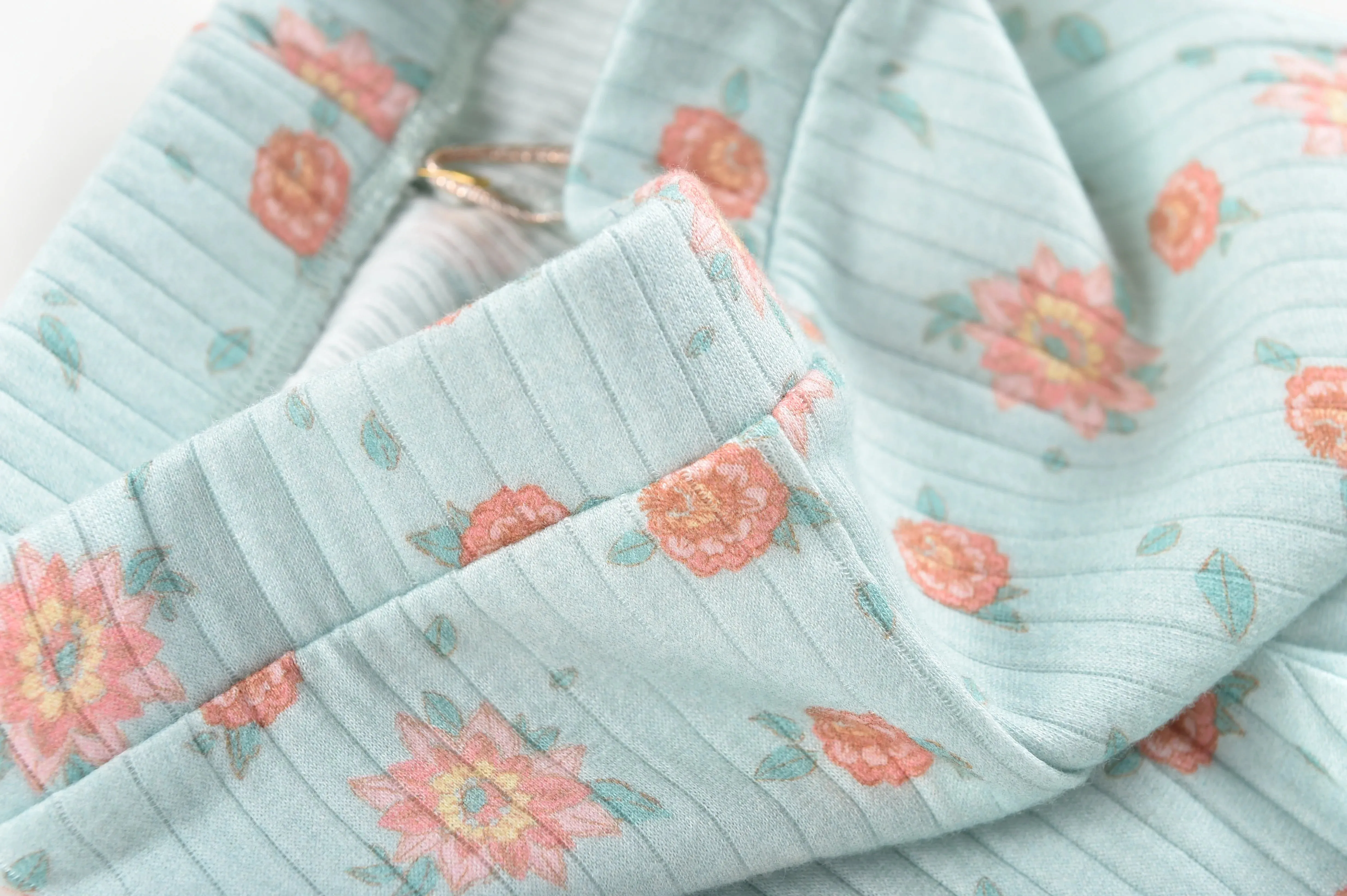 [4y] Louise Misha Leggings Anandou Vintage Blue Flowers