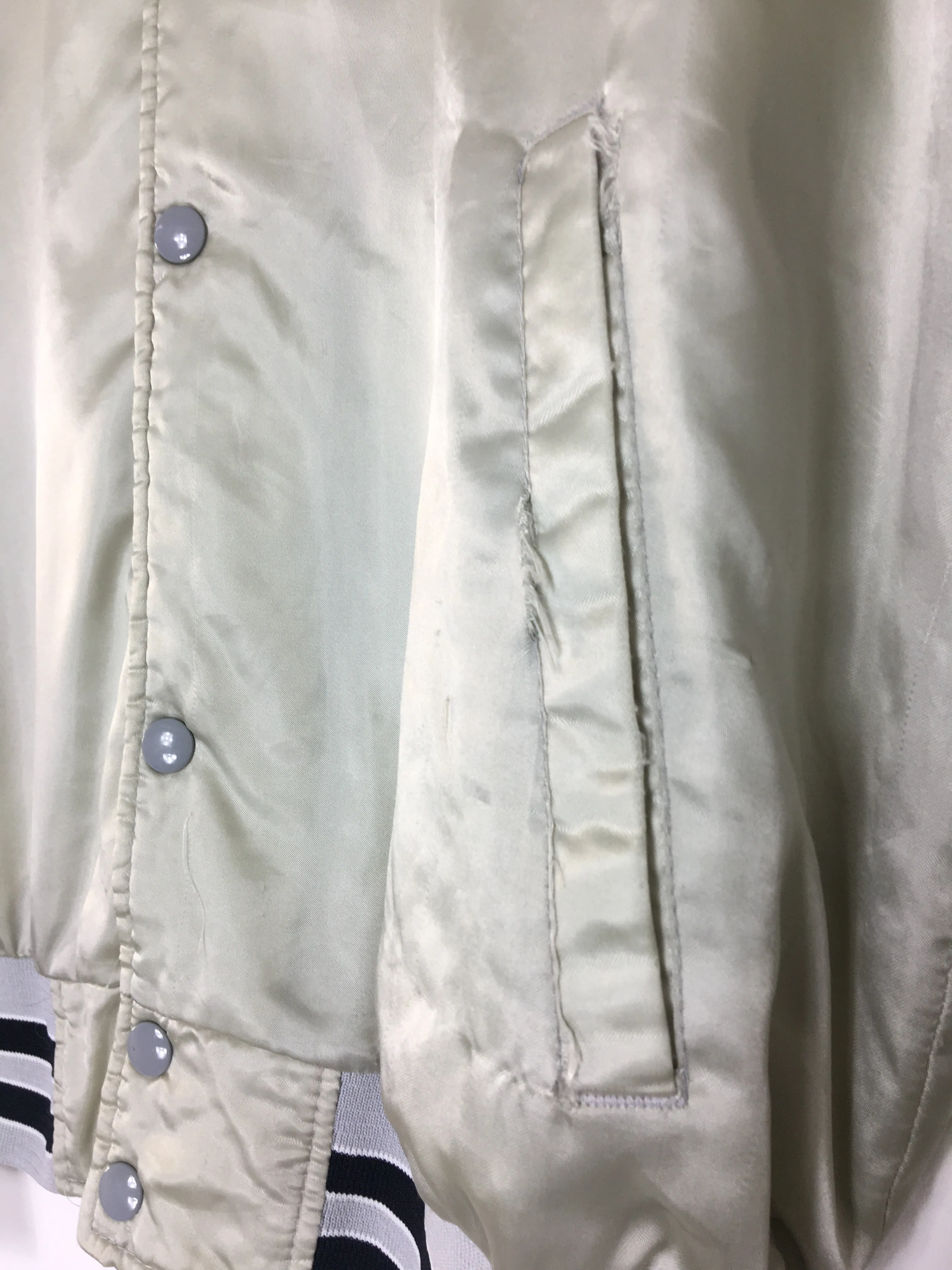 70’s “BARB” SATIN JACKET / MEDIUM