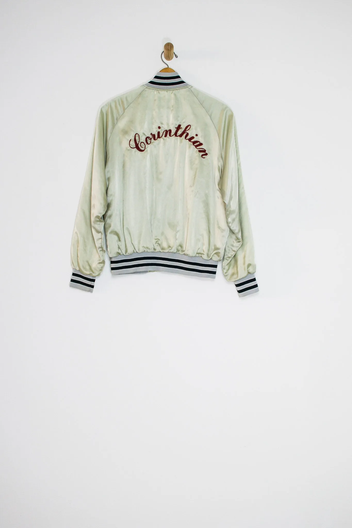 70’s “BARB” SATIN JACKET / MEDIUM