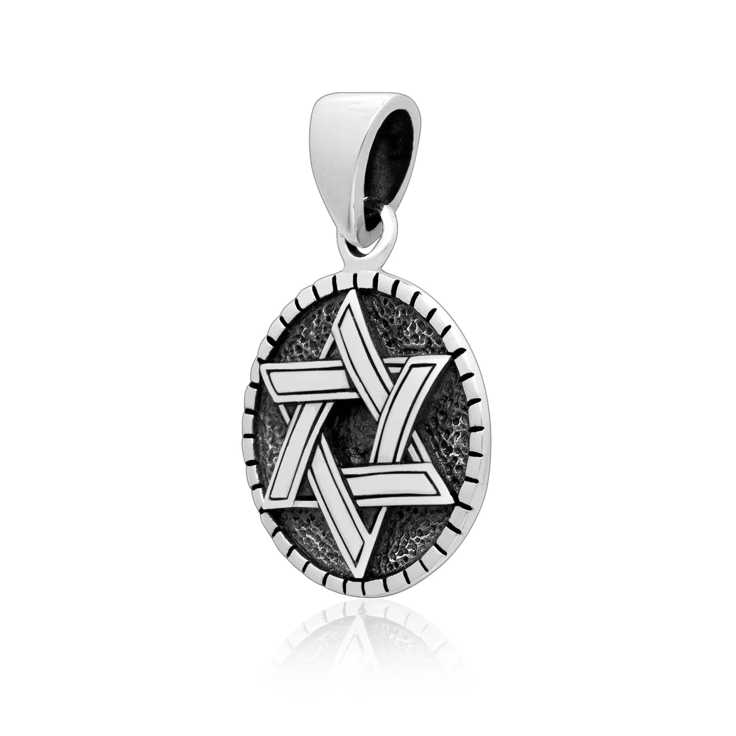 925 Sterling Silver Star of David Pendant