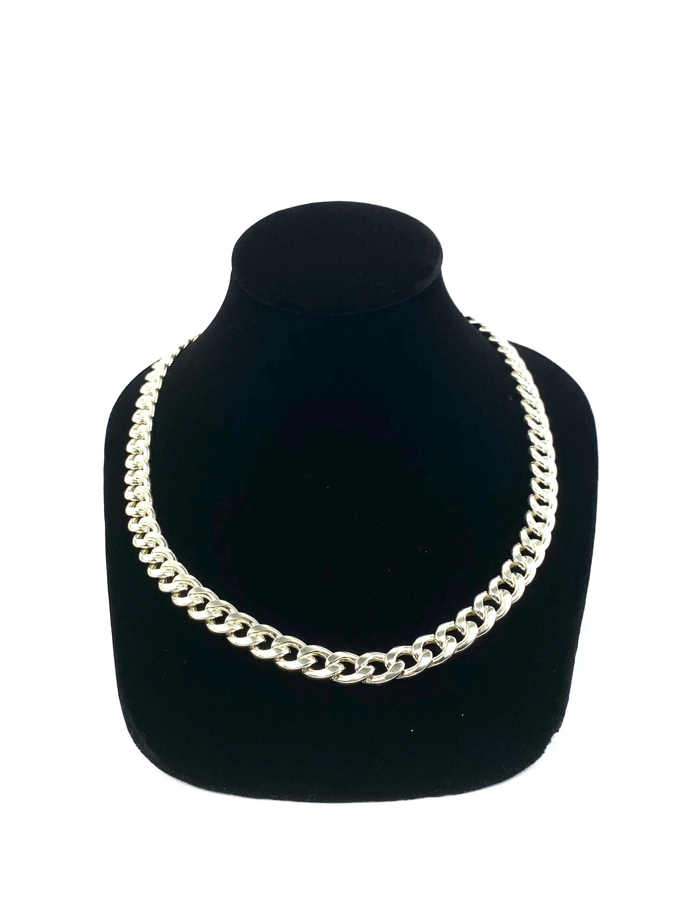 9mm Sterling Silver Curb Chain, Sku: SM94LC