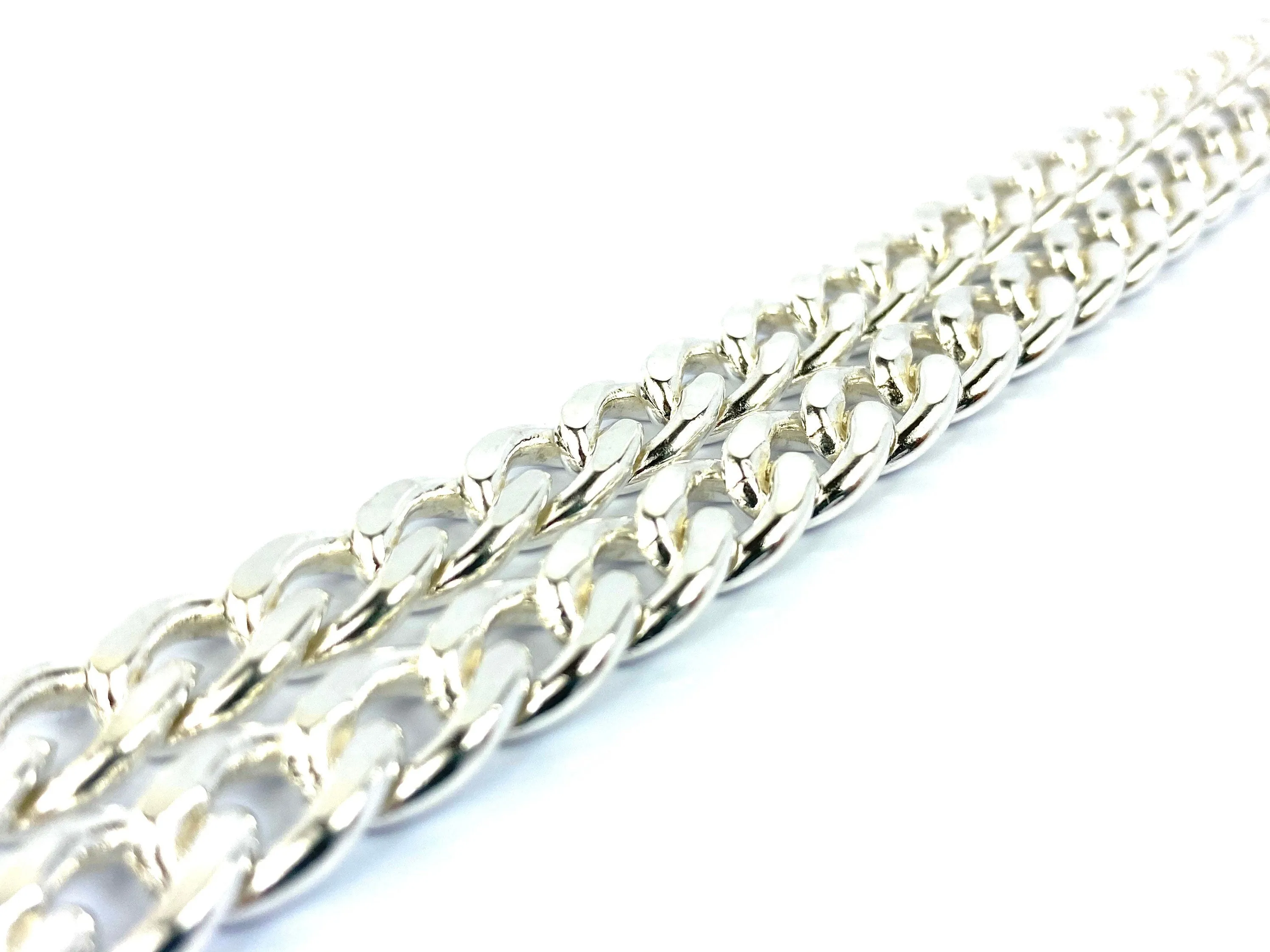 9mm Sterling Silver Curb Chain, Sku: SM94LC
