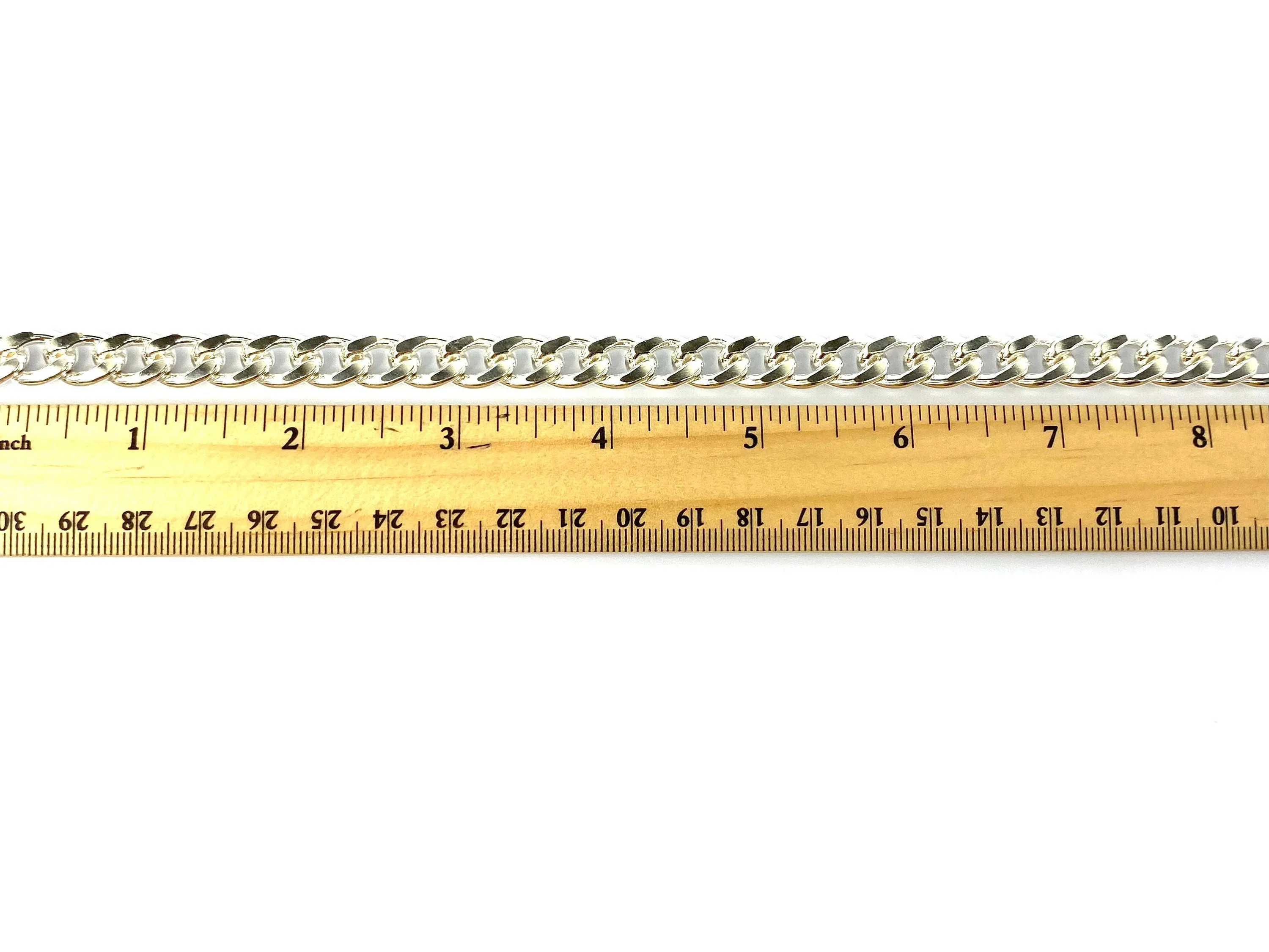 9mm Sterling Silver Curb Chain, Sku: SM94LC