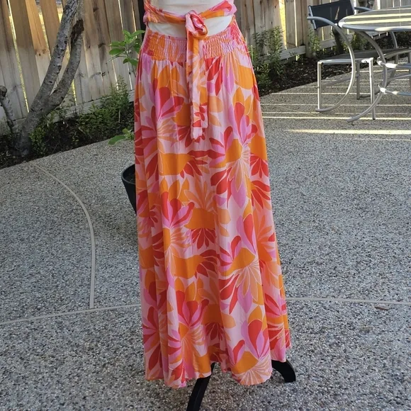 Abel the Label floral Anthropologie Rumi  dress xs
