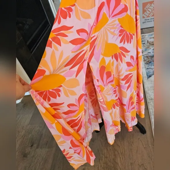 Abel the Label floral Anthropologie Rumi  dress xs