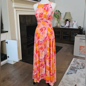 Abel the Label floral Anthropologie Rumi  dress xs