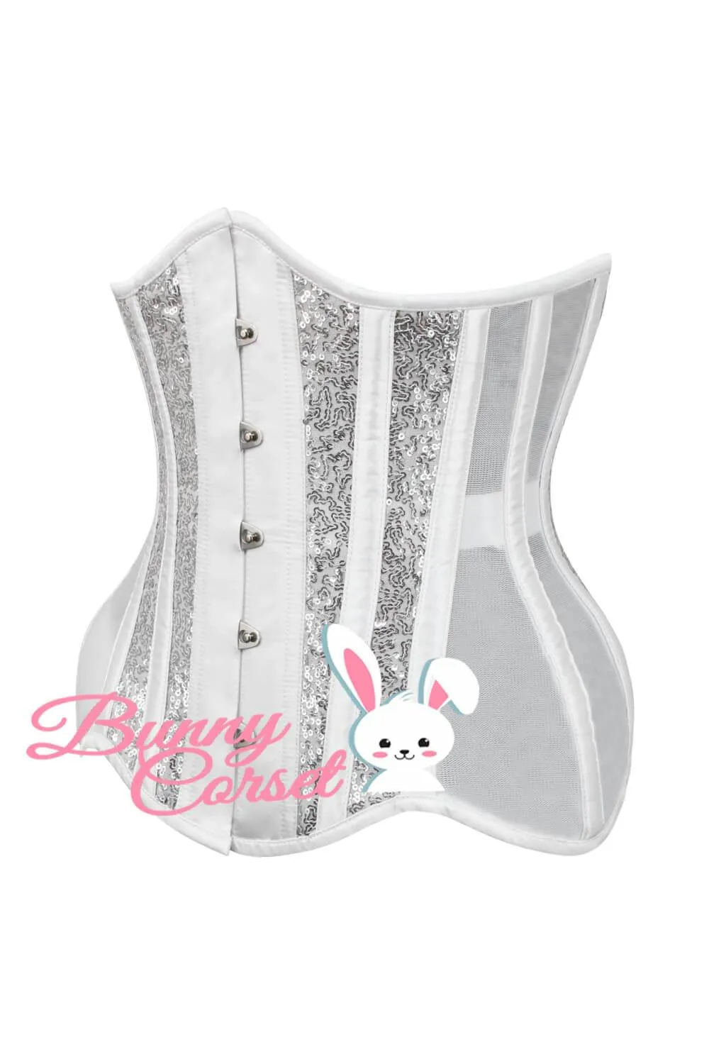 Acarnania Sequin Mesh Corset