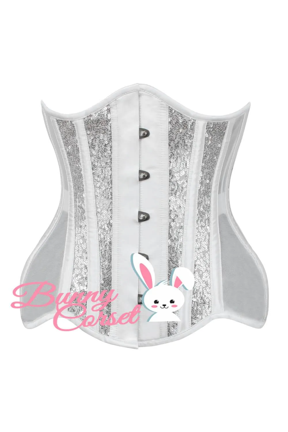 Acarnania Sequin Mesh Corset