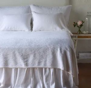 Adele Coverlet - White - King