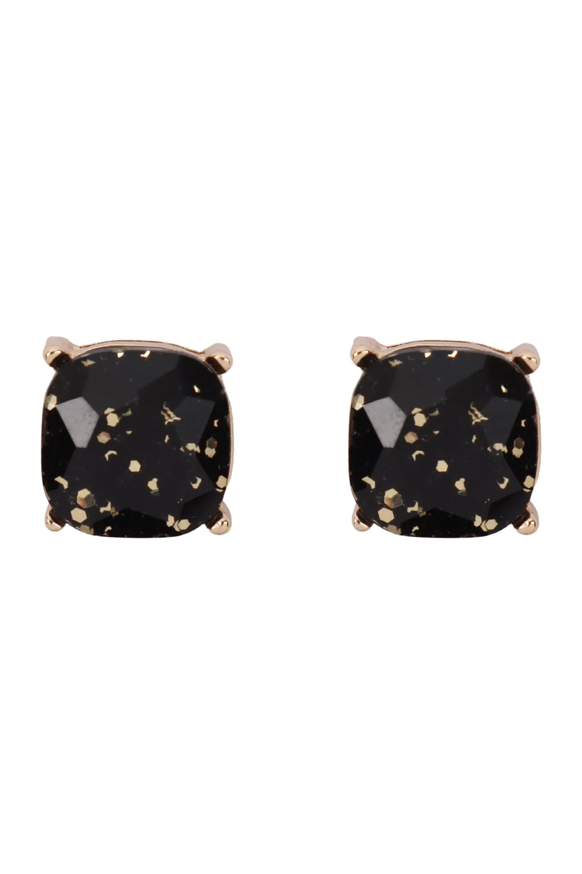 AE0333-GLITTER EPOXY STUD EARRINGS