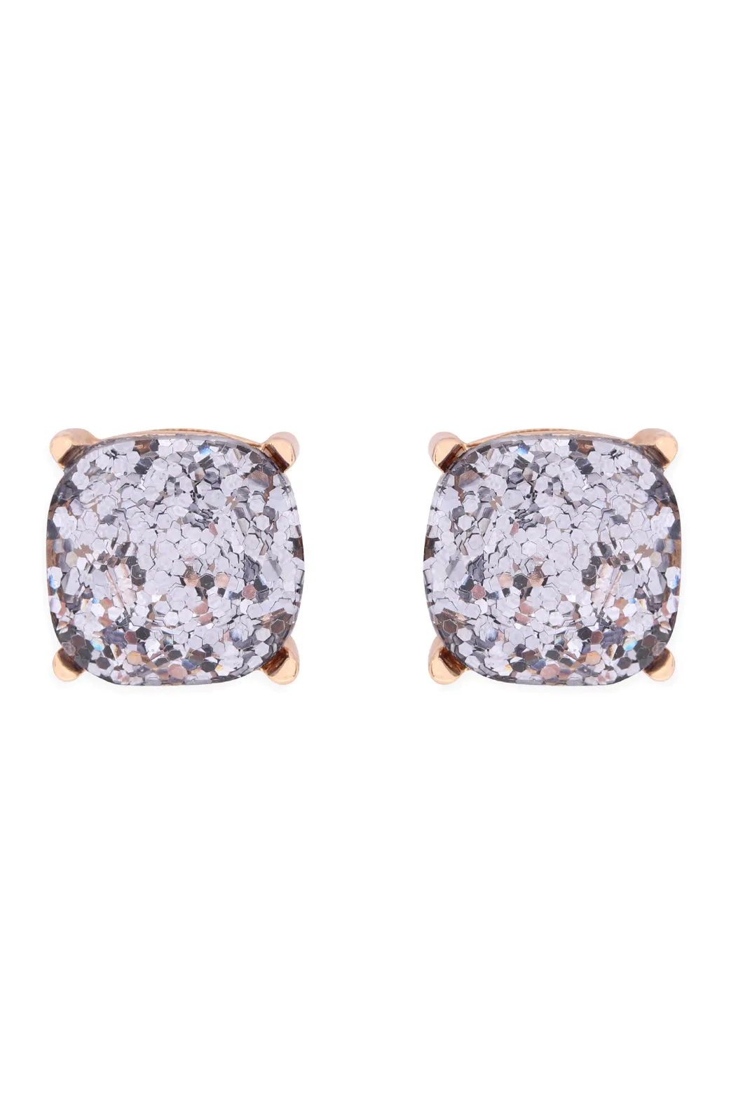 AE0333-GLITTER EPOXY STUD EARRINGS