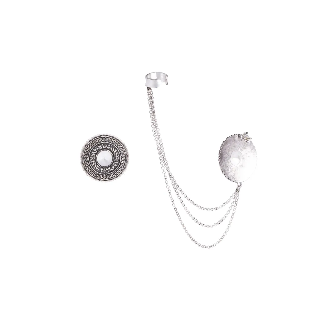 Aghbyur cuff earrings