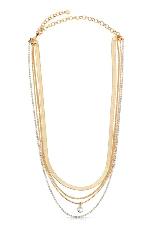 All the Chains Layered Necklace