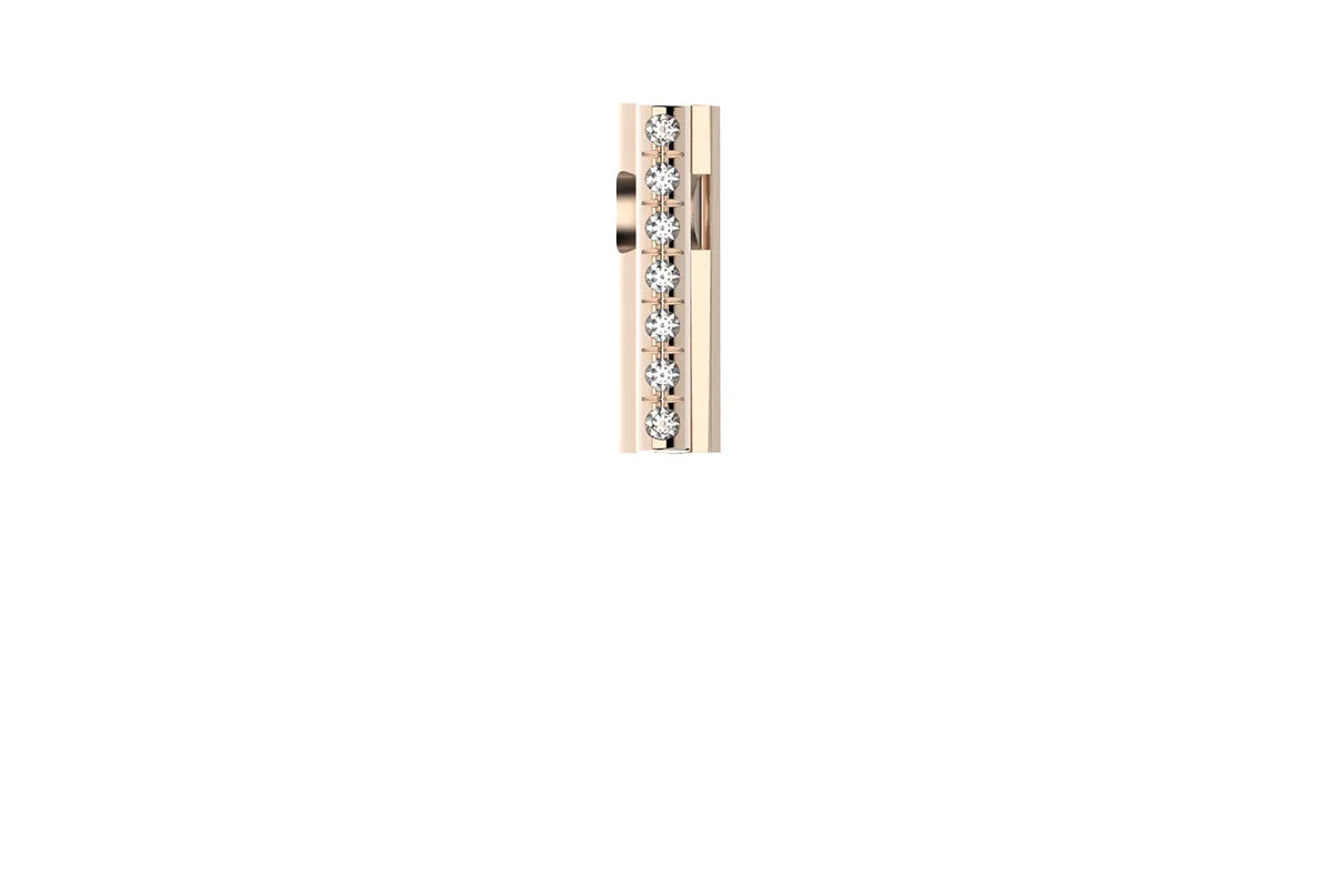 AMPERSAND - 14k Diamond Pavé - Pendant