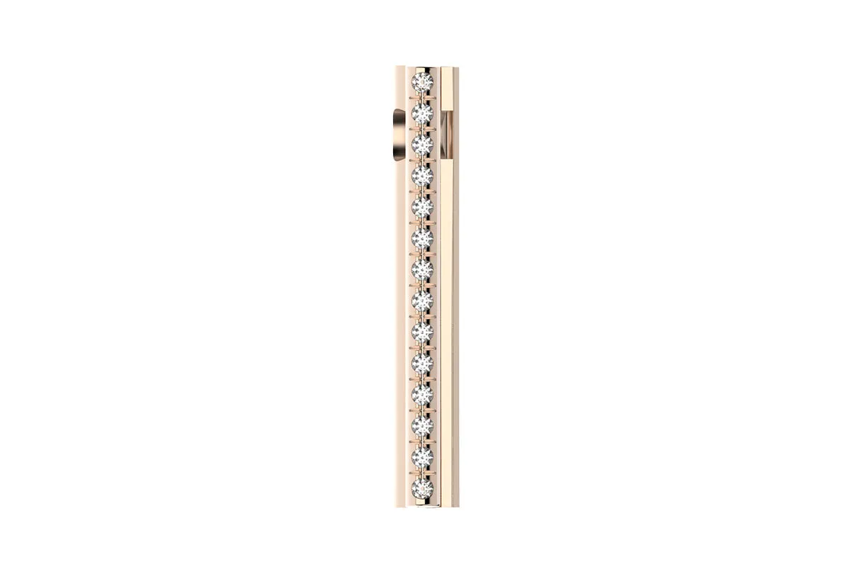 AMPERSAND - 14k Diamond Pavé - Pendant