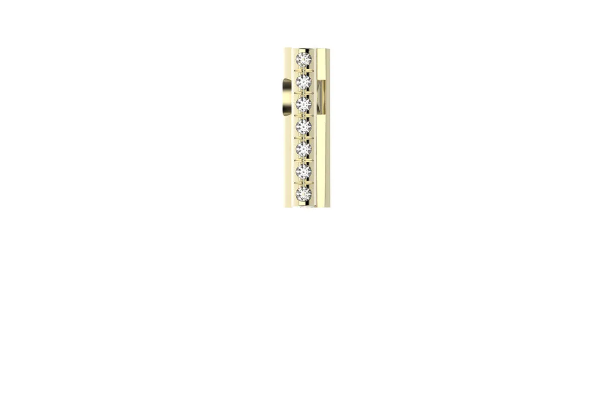 AMPERSAND - 14k Diamond Pavé - Pendant