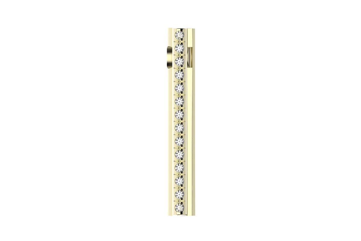 AMPERSAND - 14k Diamond Pavé - Pendant