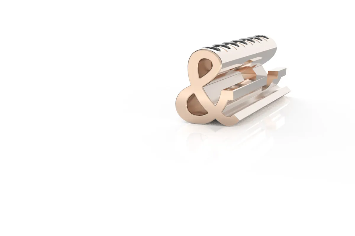 AMPERSAND - 14k Diamond Pavé - Pendant