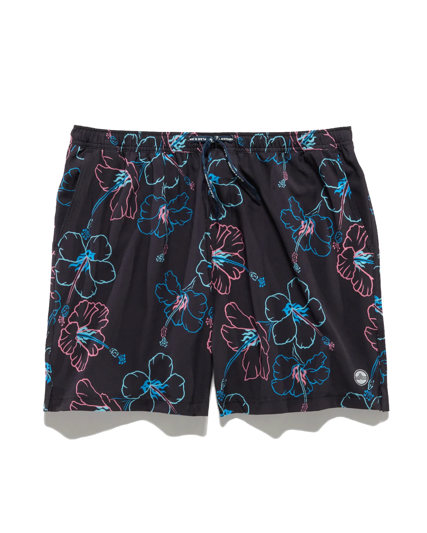 AUBURNDALE TROPICAL PRINT SWIM SHORT - 6.5” INSEAM