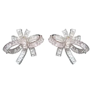 Baguette Bow Serenade Diamontage™ 8.6 Carat Earrings