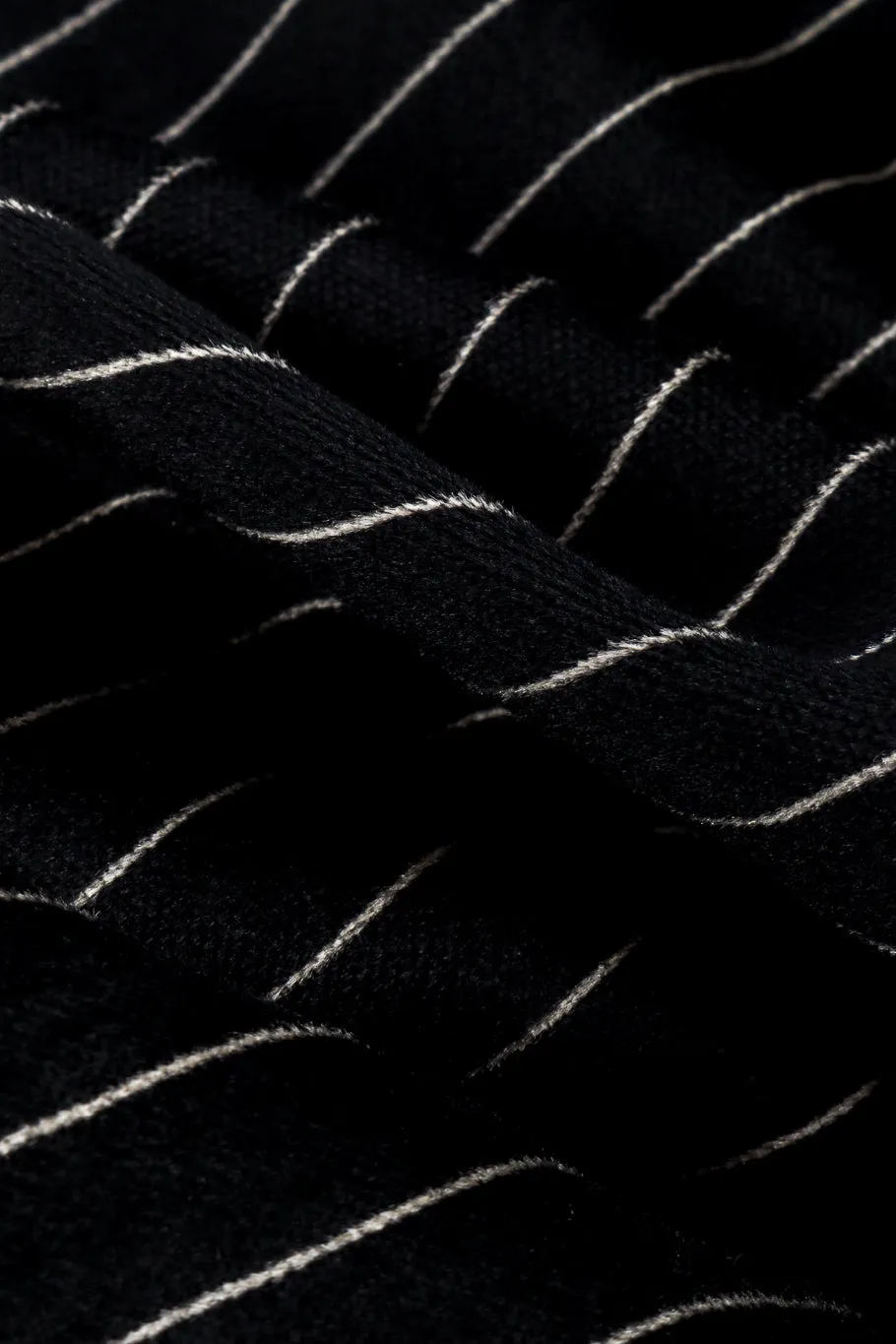 Beaded Pinstripe Dress
