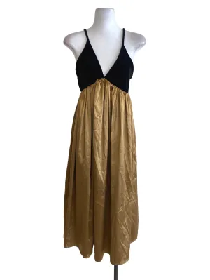Black With Gold Chains Skorts