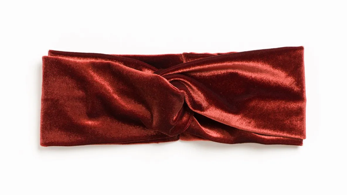 brick house velvet turban headband