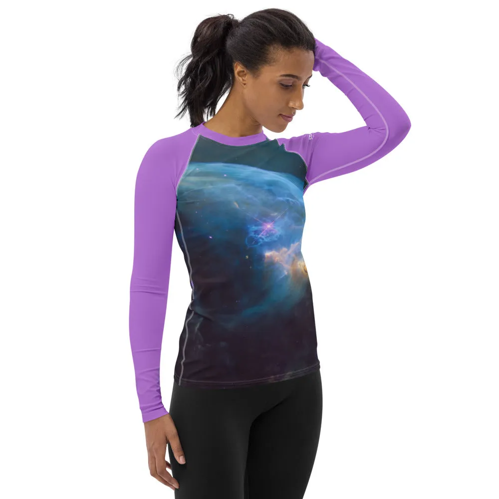 Bubble Nebula Rash Guard - Adult