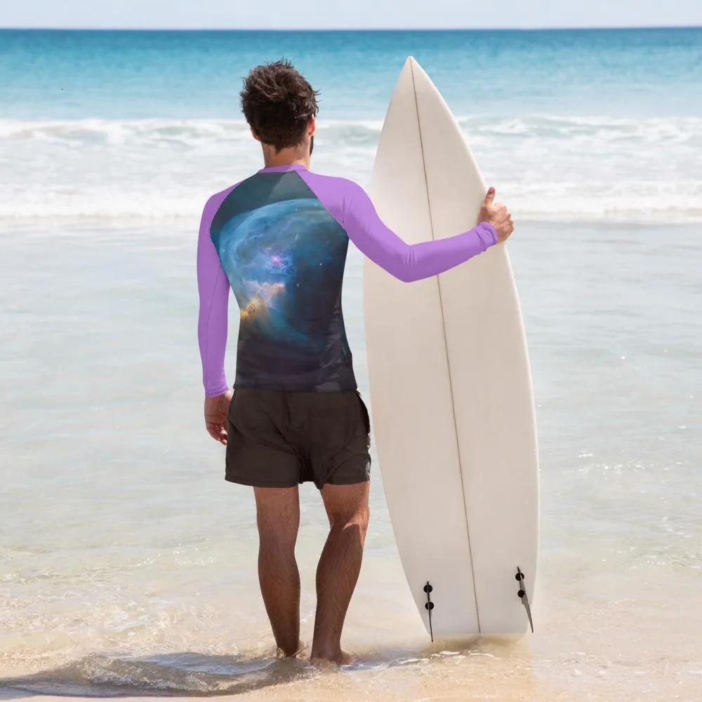 Bubble Nebula Rash Guard - Adult