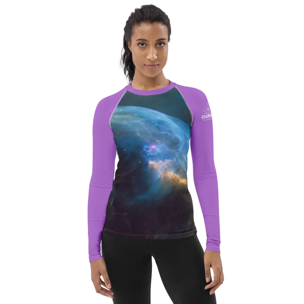 Bubble Nebula Rash Guard - Adult