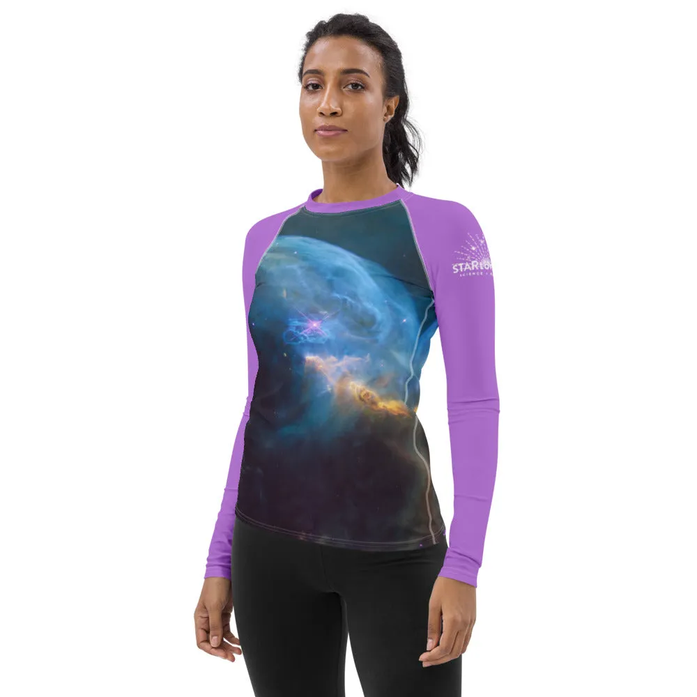 Bubble Nebula Rash Guard - Adult