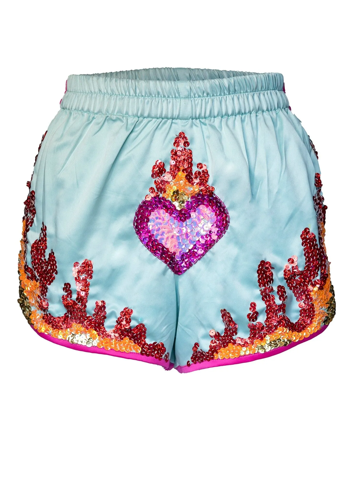 Burning Love Silky Boxer Shorts
